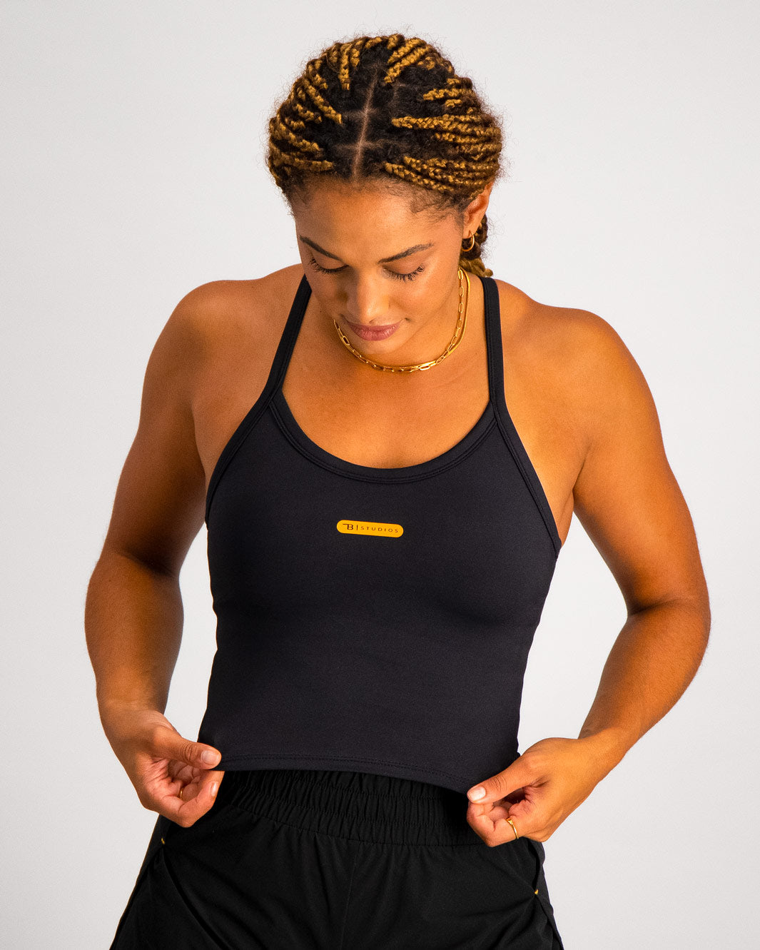 Atlantic Supportive Tank - Black