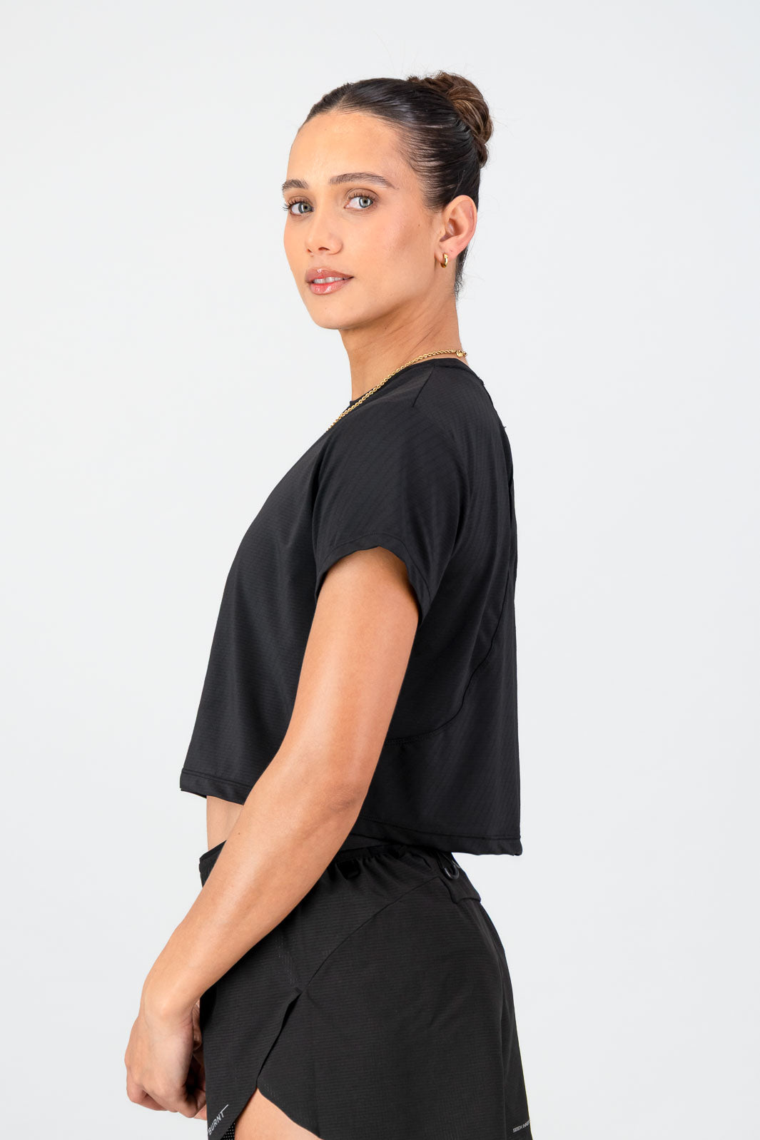 Women's Peak Active Tee - Black