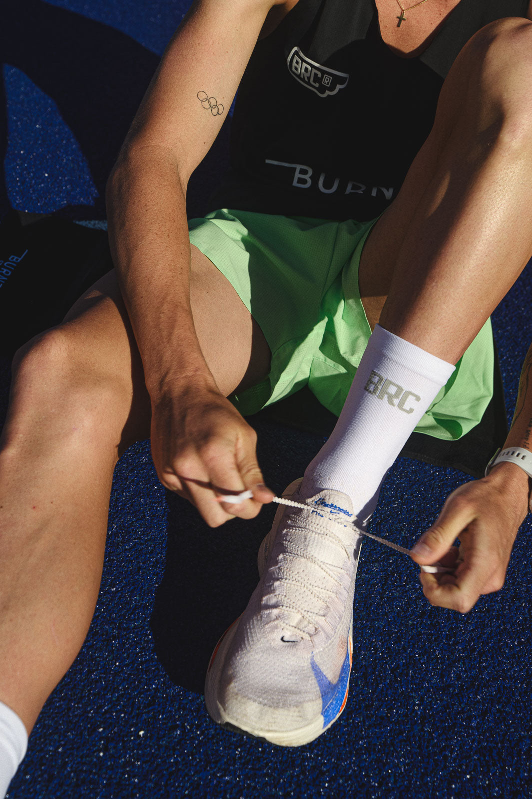 BRC Pro Socks - White & Grey