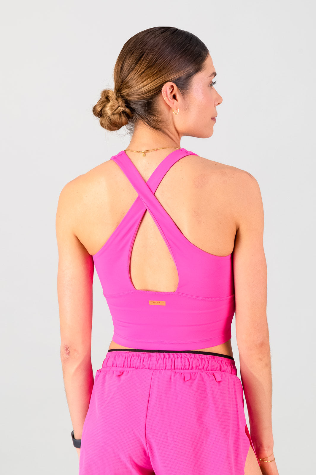 SpeedRacer Women's Supportive Tank - Electric Pink