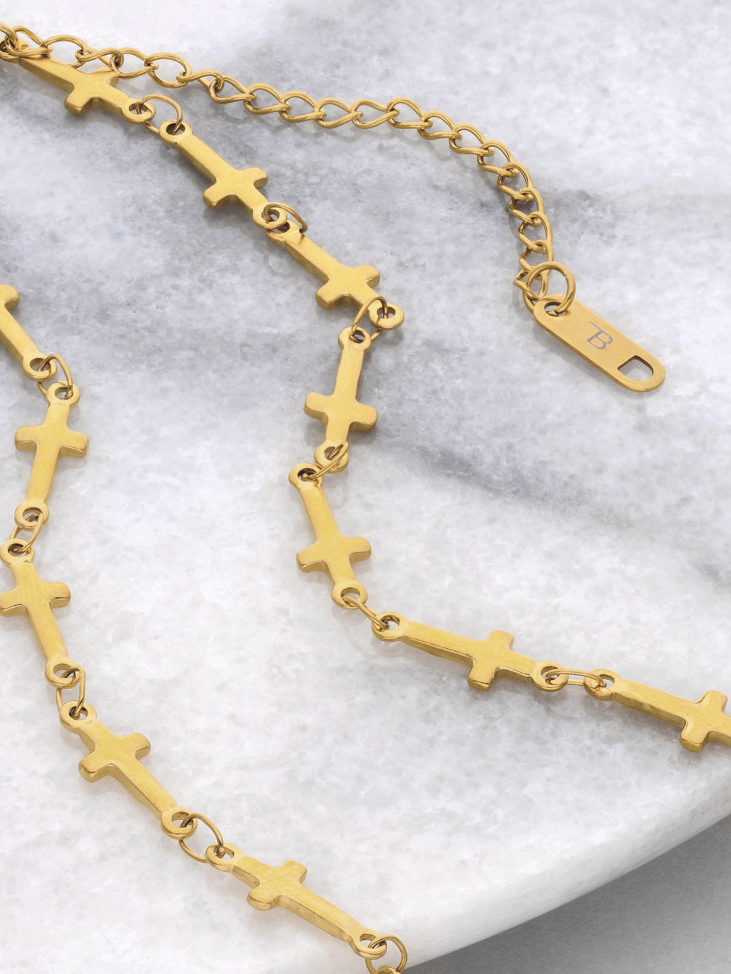 Stacking Cross Necklace
