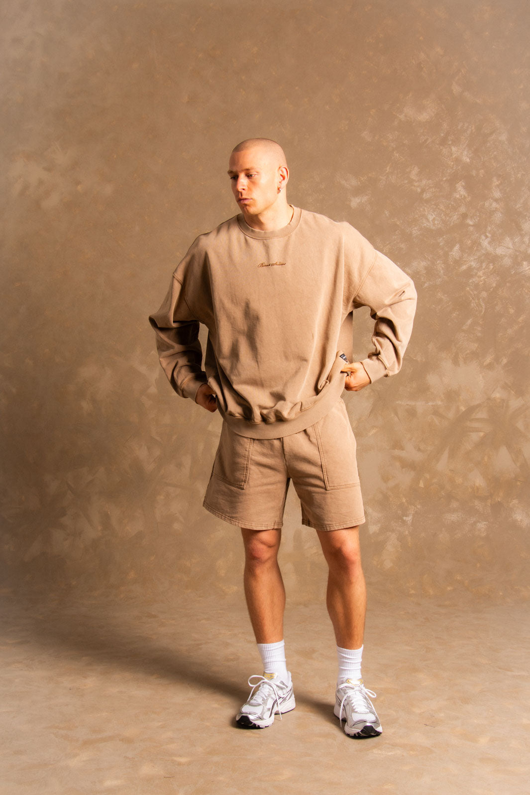 Ultra Heavy Crew Top - Brown