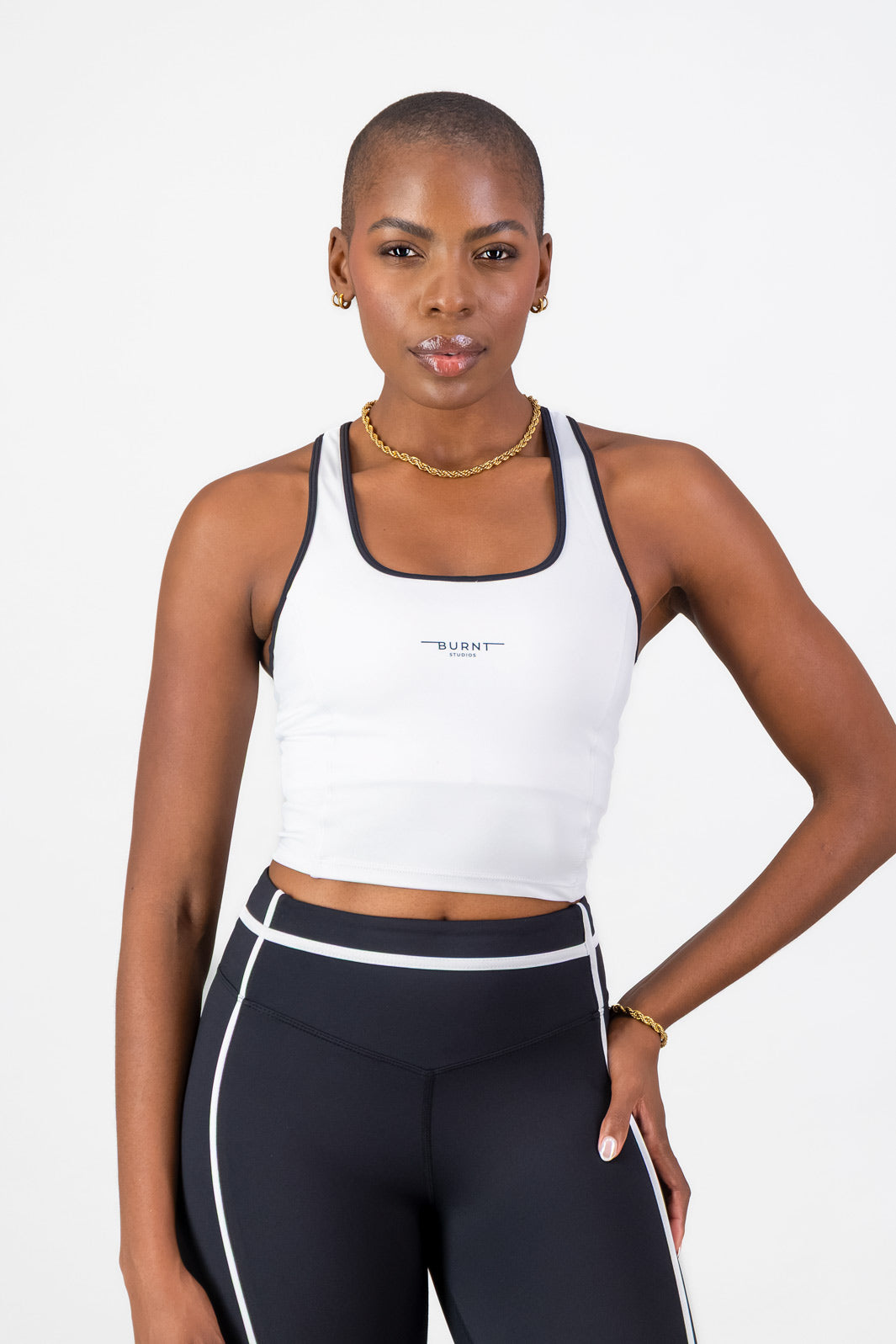 Lisbon Supportive Tank - White