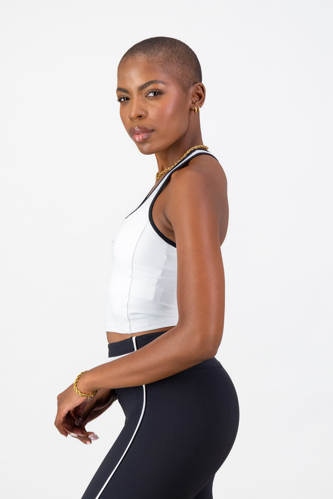 Lisbon Supportive Tank - White