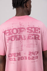 Faded Boxed Tee - Clay