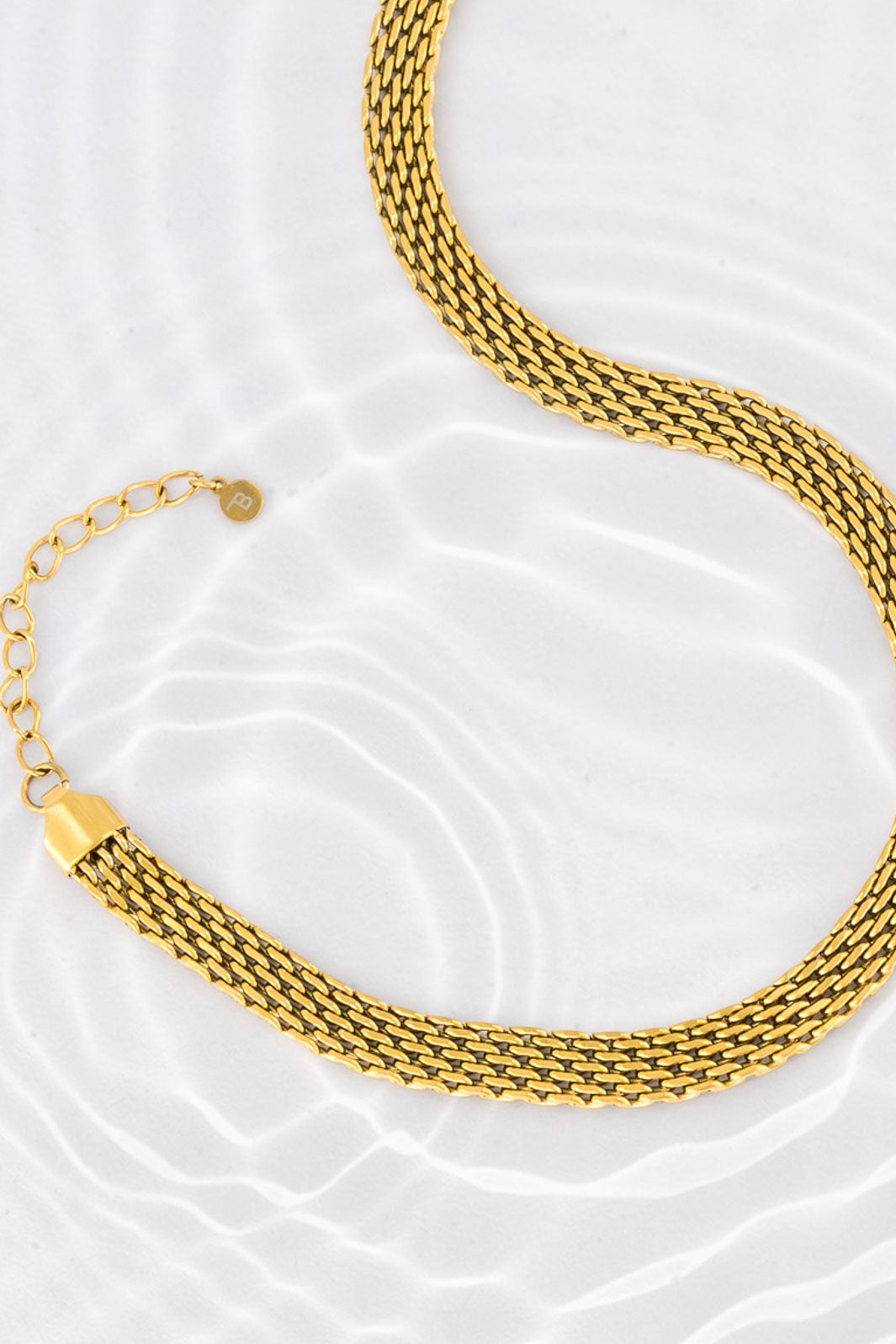 Mesh Chain Necklace