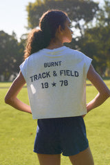 Varsity Tank - Grey Melange