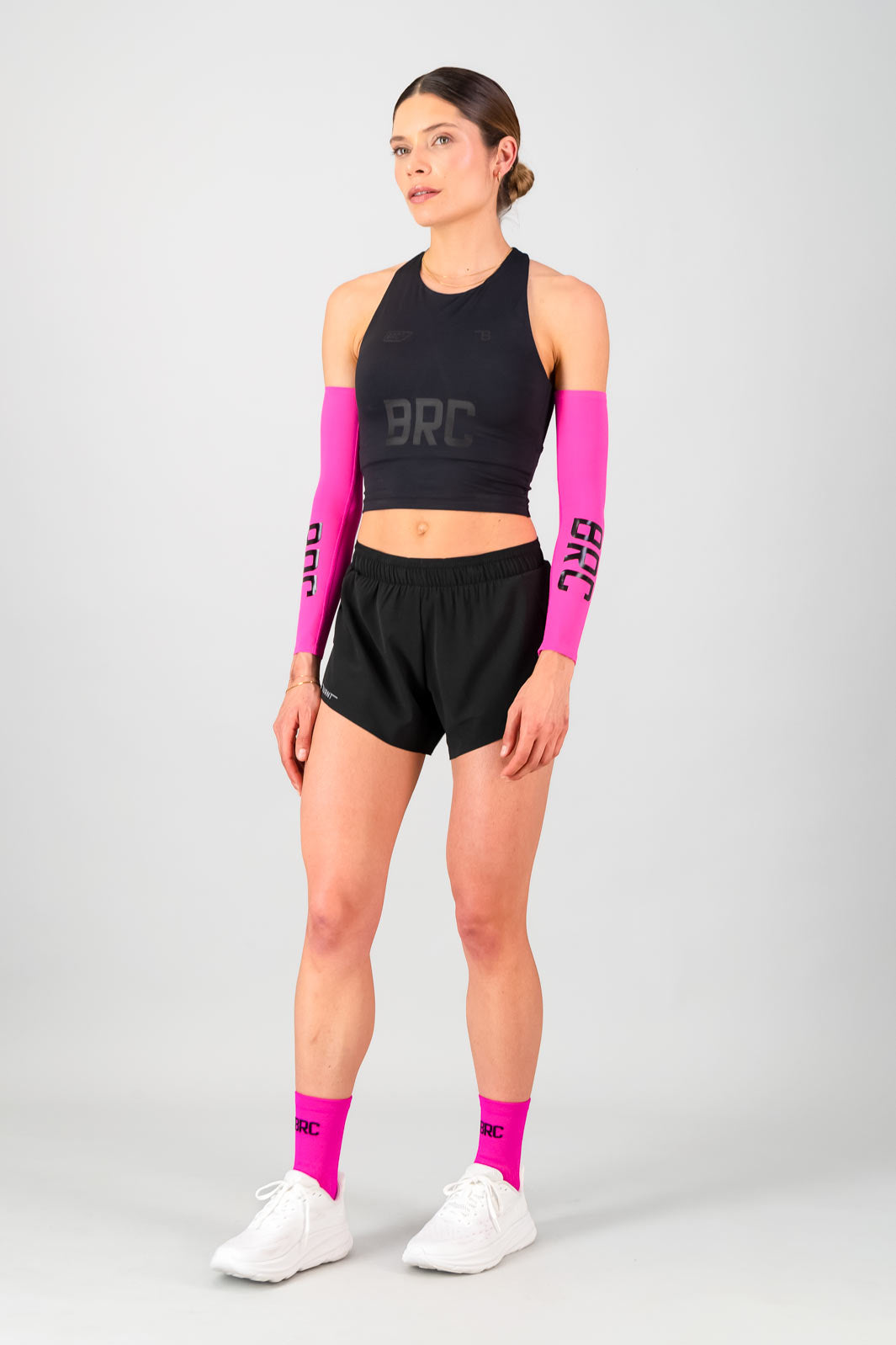 Pro Run Sleeves - Electric Pink