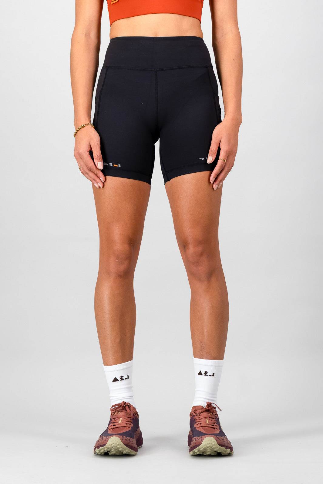 Burnt Studios | Traverse 6-inch Short- Black