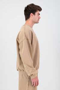Ultra Heavy Crew Top - Brown