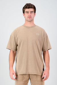 Ultra Heavy Oversized Tee - Brown
