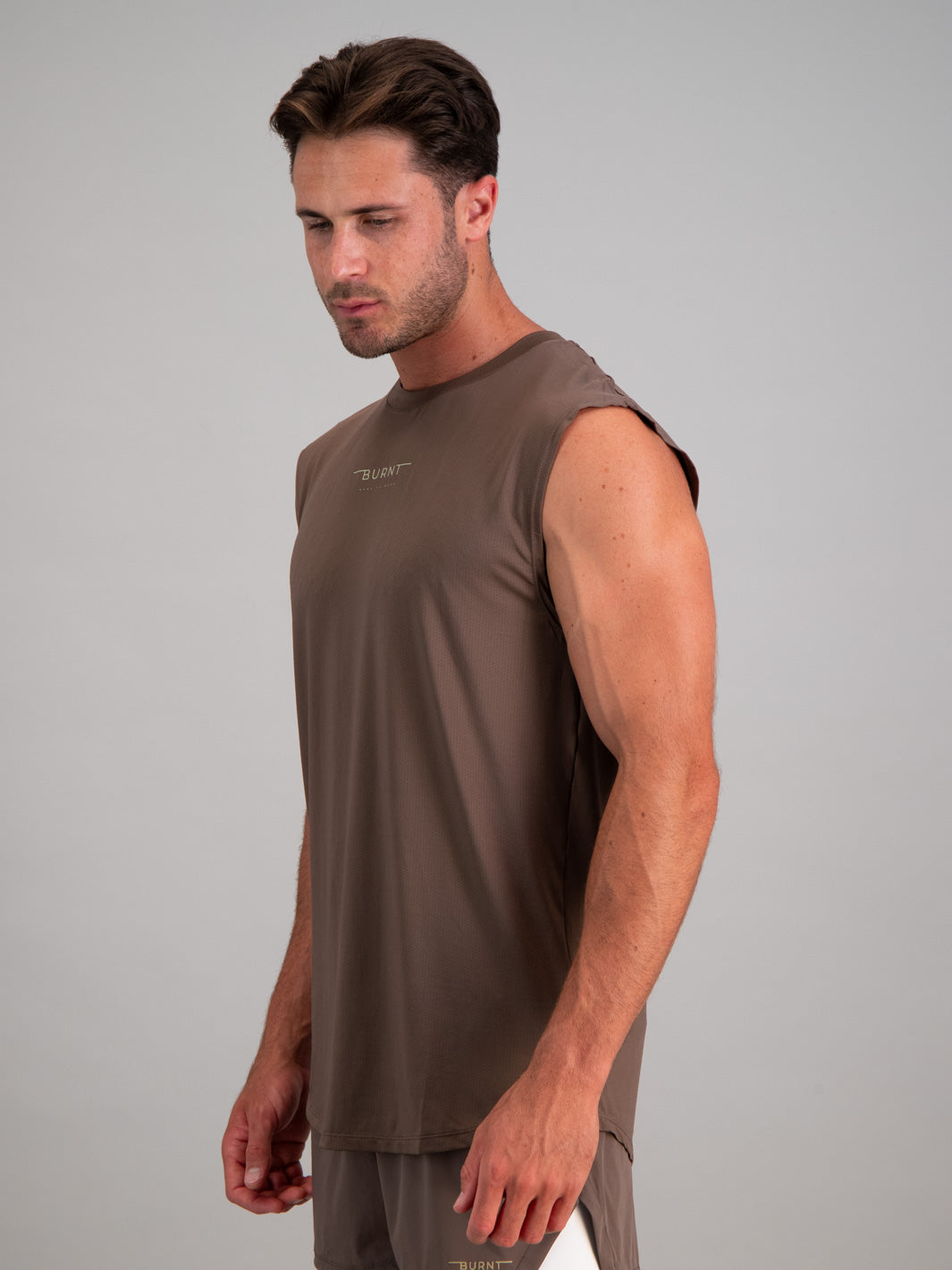 LA Muscle Tank - Brown