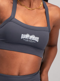 Core Sports Bra - Charcoal