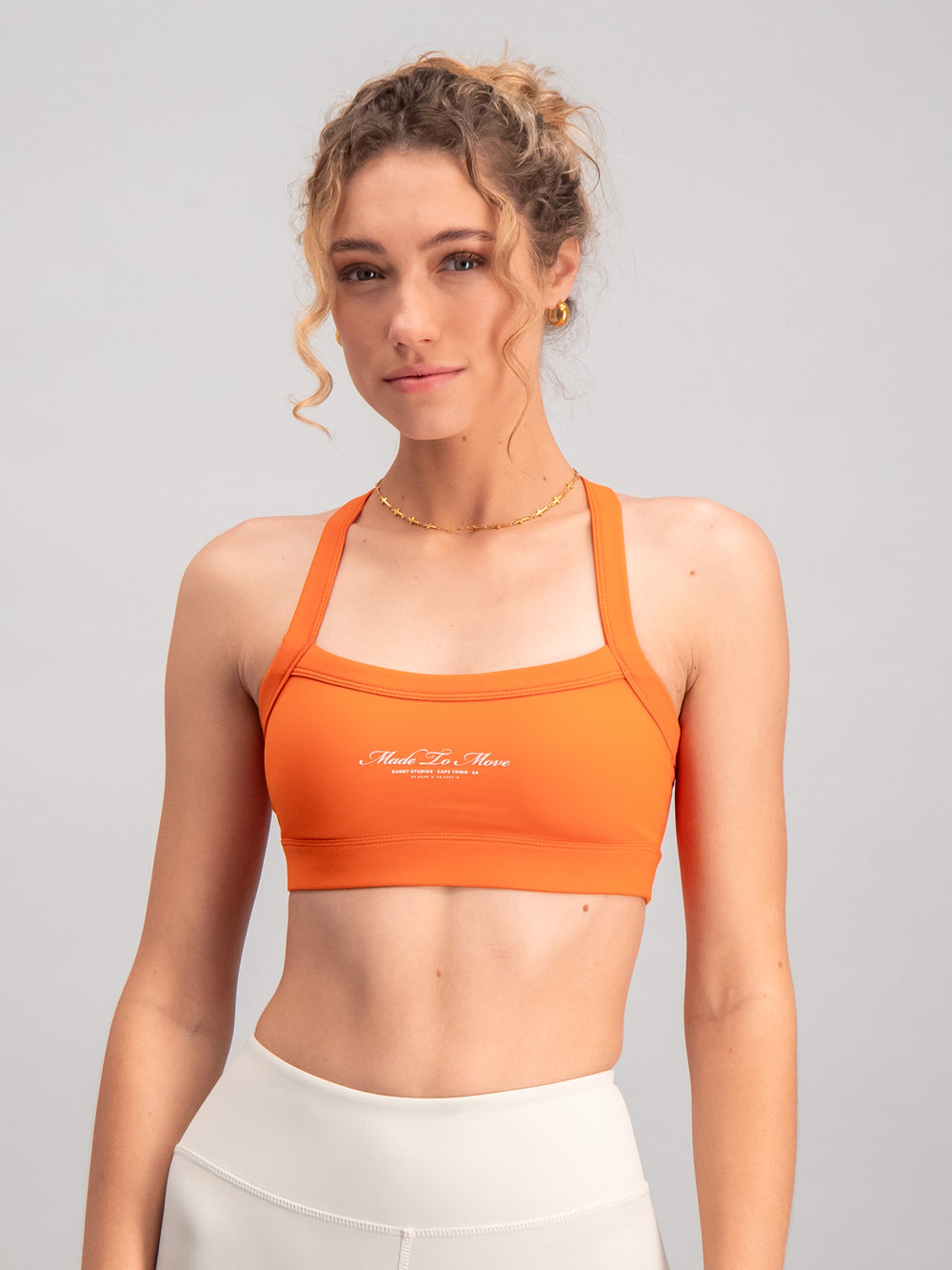 Core Sports Bra - Orange