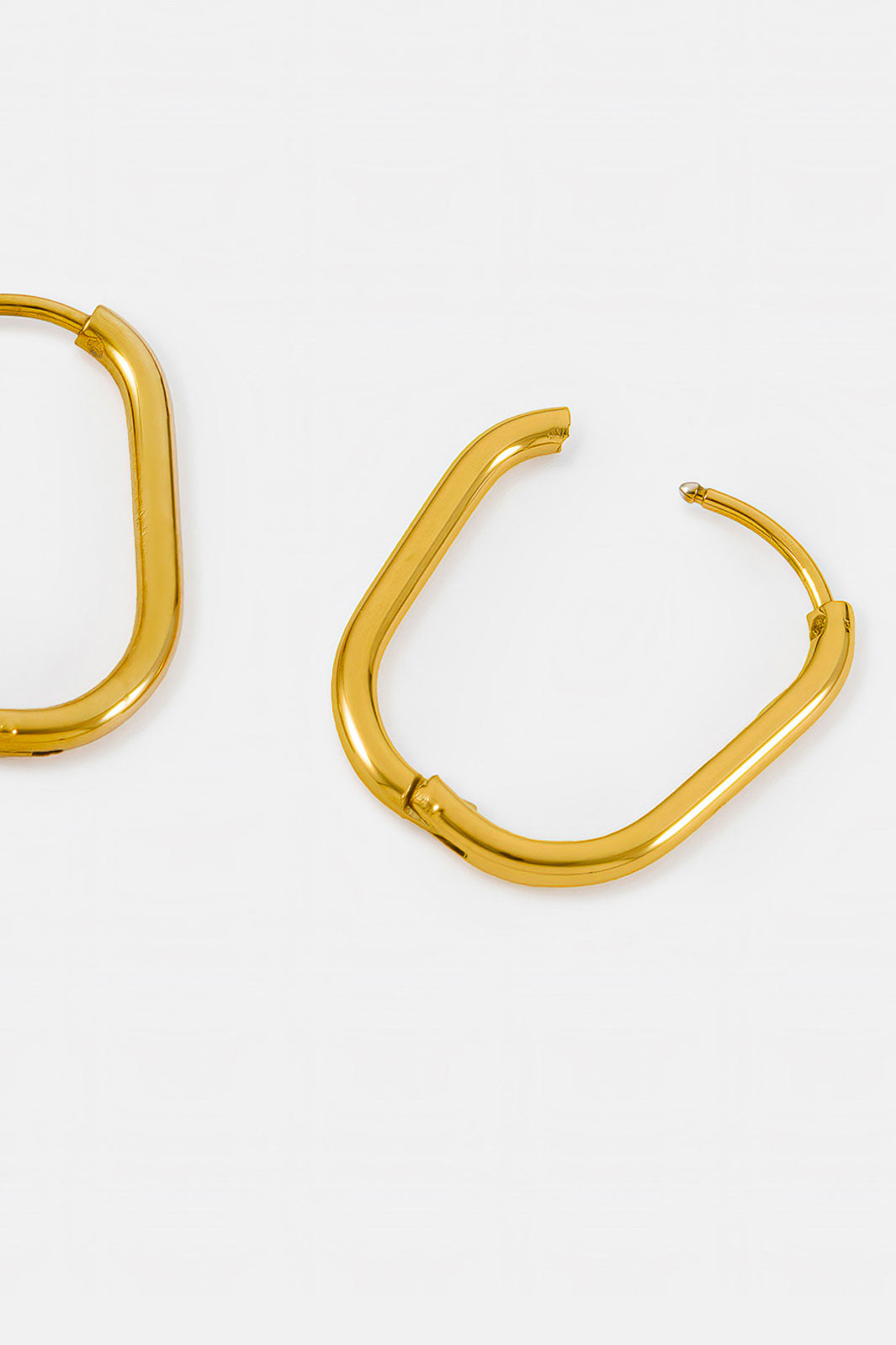 Thin Oval Hoops