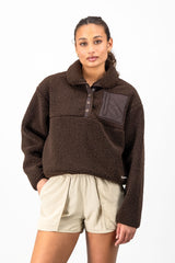 Sherpa Pull Over - Cocoa
