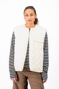 Sherpa Gilet - Snow