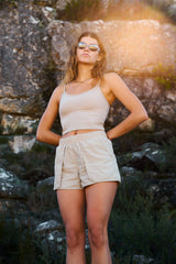Alpine Utility Short - Stone