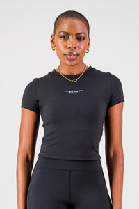 Essential Olivia Fitted Tee - Black