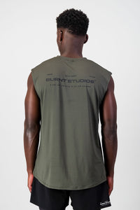 Muscle Tank - Forest Green