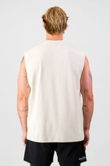 Lightweight Cotton Tank - Cream