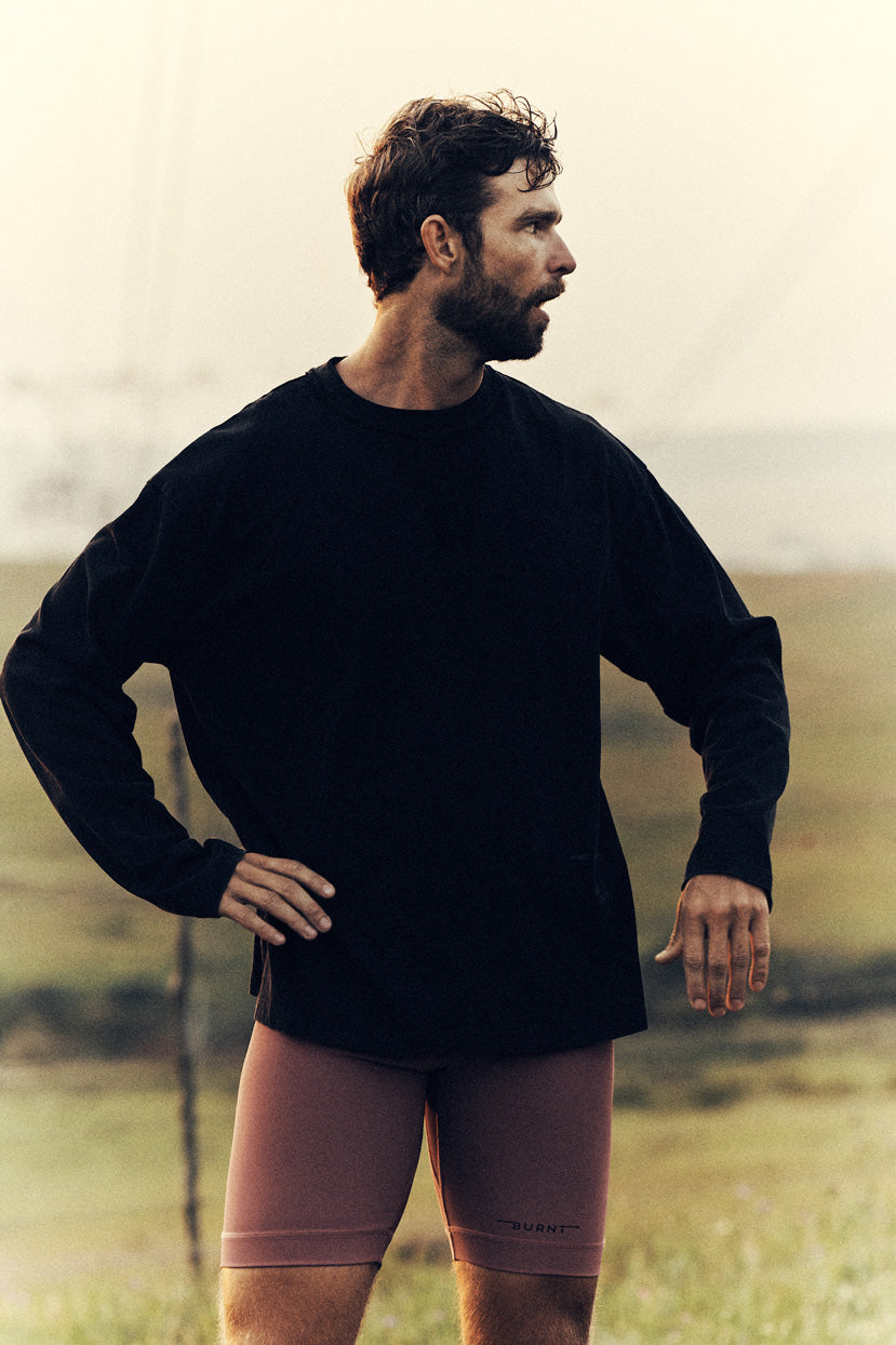 Faded Long Sleeve - Smoke