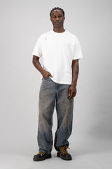 Faded Boxed Tee - Vintage White