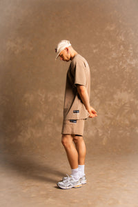 Ultra Heavy Oversized Tee - Brown