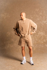 Ultra Heavy Crew Top - Brown