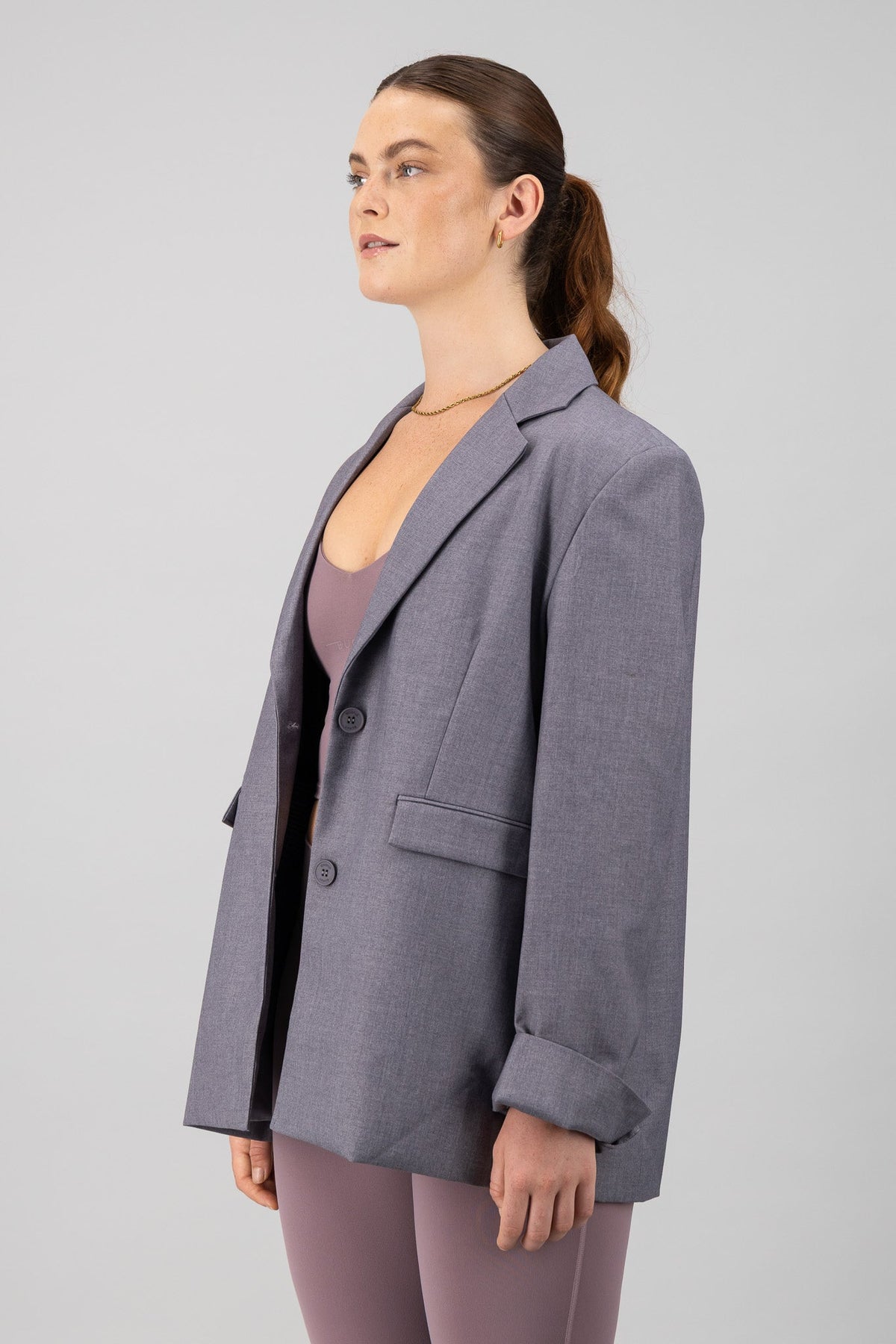 The Maria Blazer - Grey