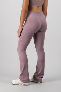 Fluid Flared Legging - Mauve