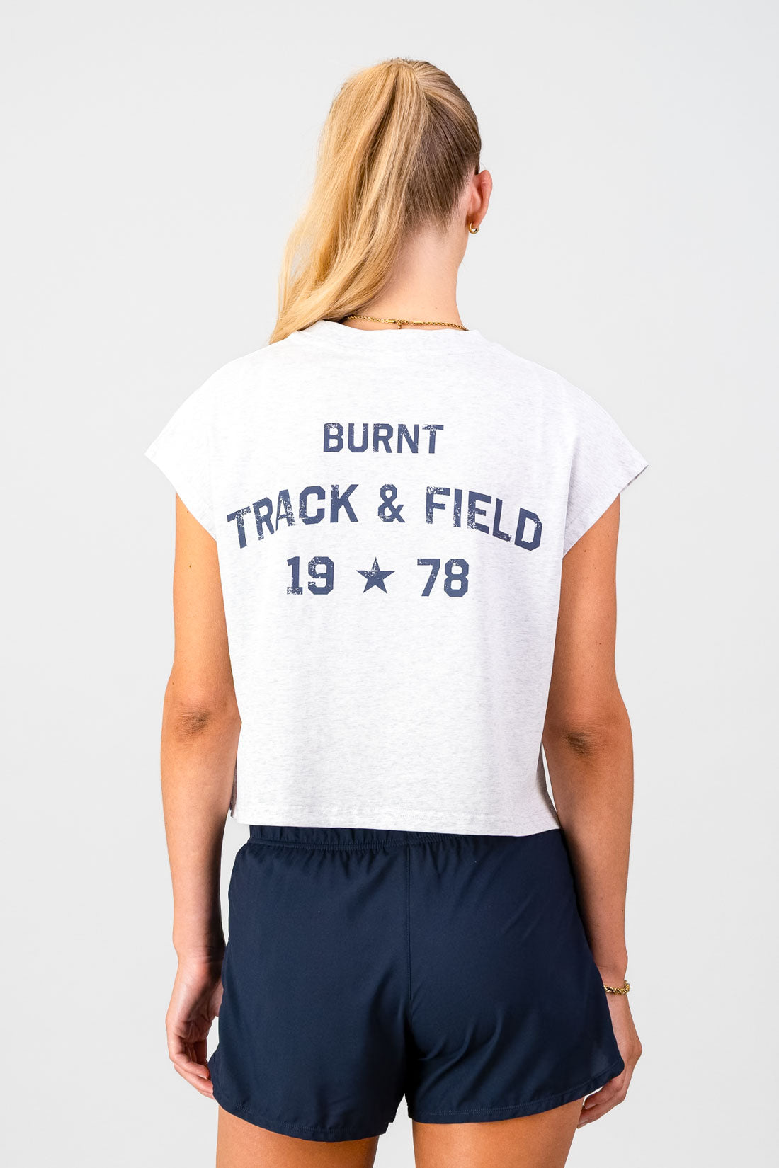 Varsity Tank - Grey Melange