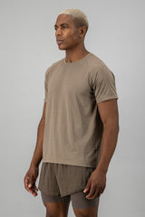 Peak Active Tee - Sandstone
