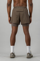 Glide 2-in-1 Run Short - Sandstone