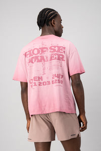 Faded Boxed Tee - Clay
