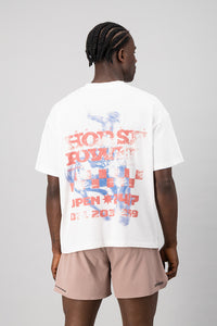 Faded Boxed Tee - Vintage White
